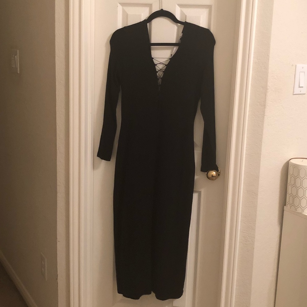 Alexander Wang lace up dress